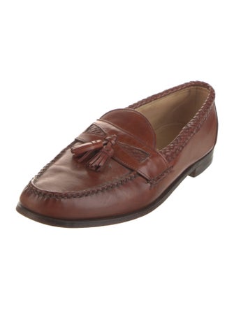 Allen Edmonds Leather Tassel Accents Loafers