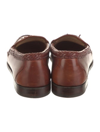 Allen Edmonds Leather Tassel Accents Loafers