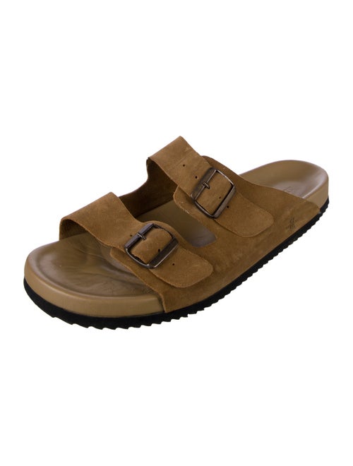 Allen Edmonds Leather Slides