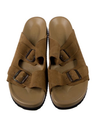 Allen Edmonds Leather Slides