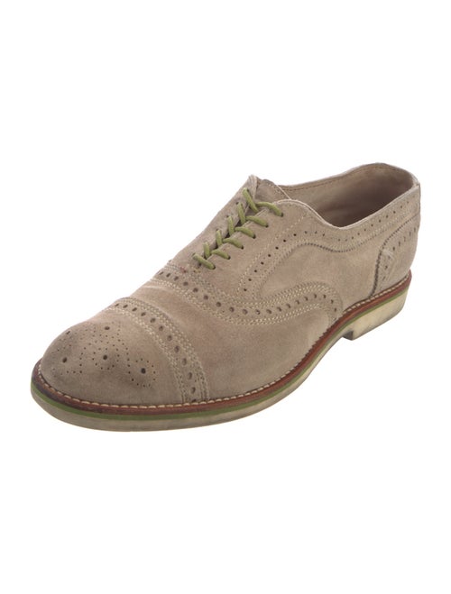 Allen Edmonds Suede Lasercut Accents Brogues