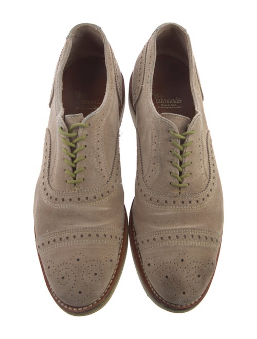 Allen Edmonds Suede Lasercut Accents Brogues