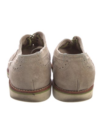 Allen Edmonds Suede Lasercut Accents Brogues