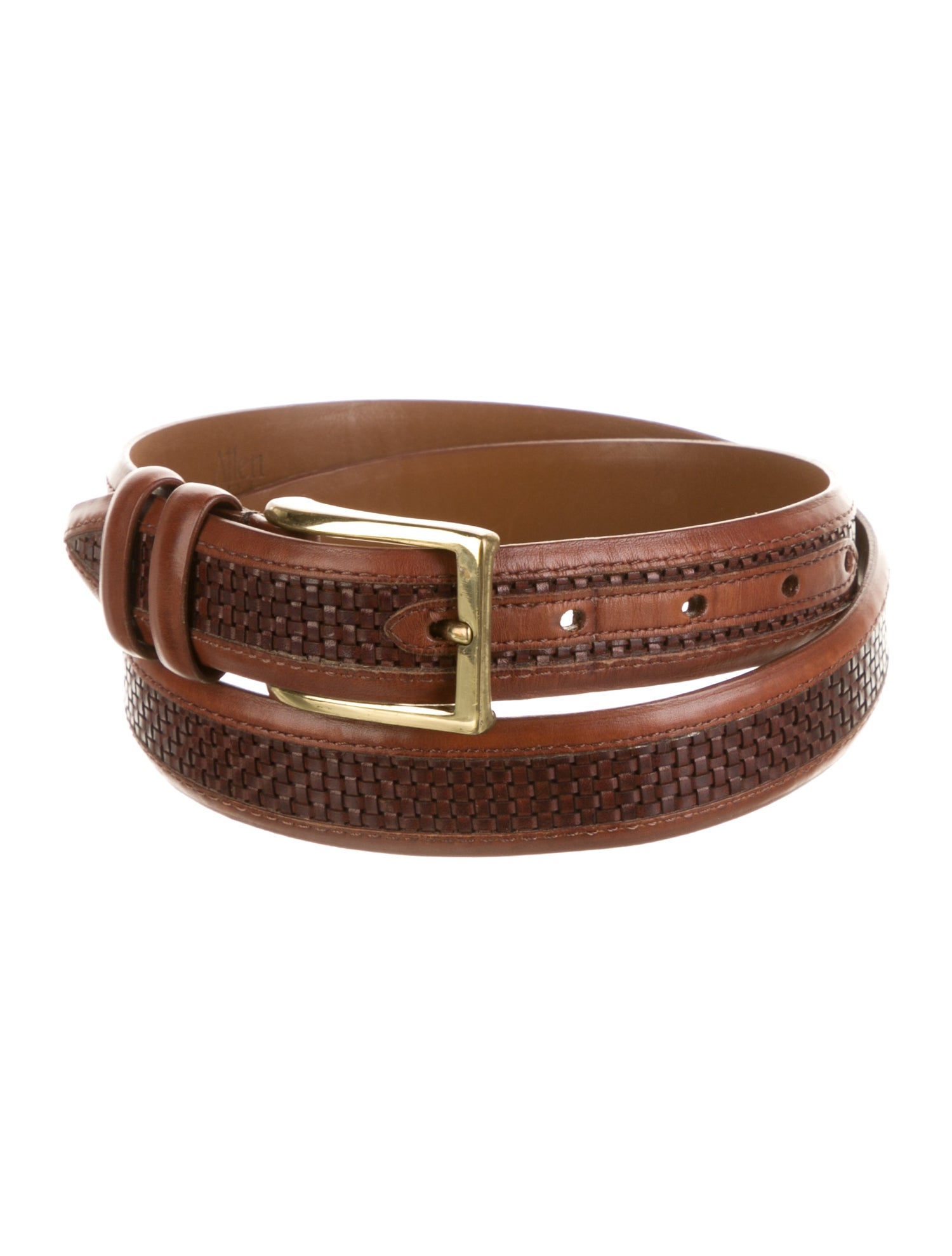 Allen Edmonds Leather Belt