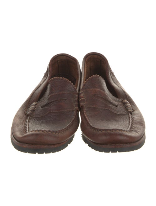 Allen Edmonds Leather Tassel Accents Drivers