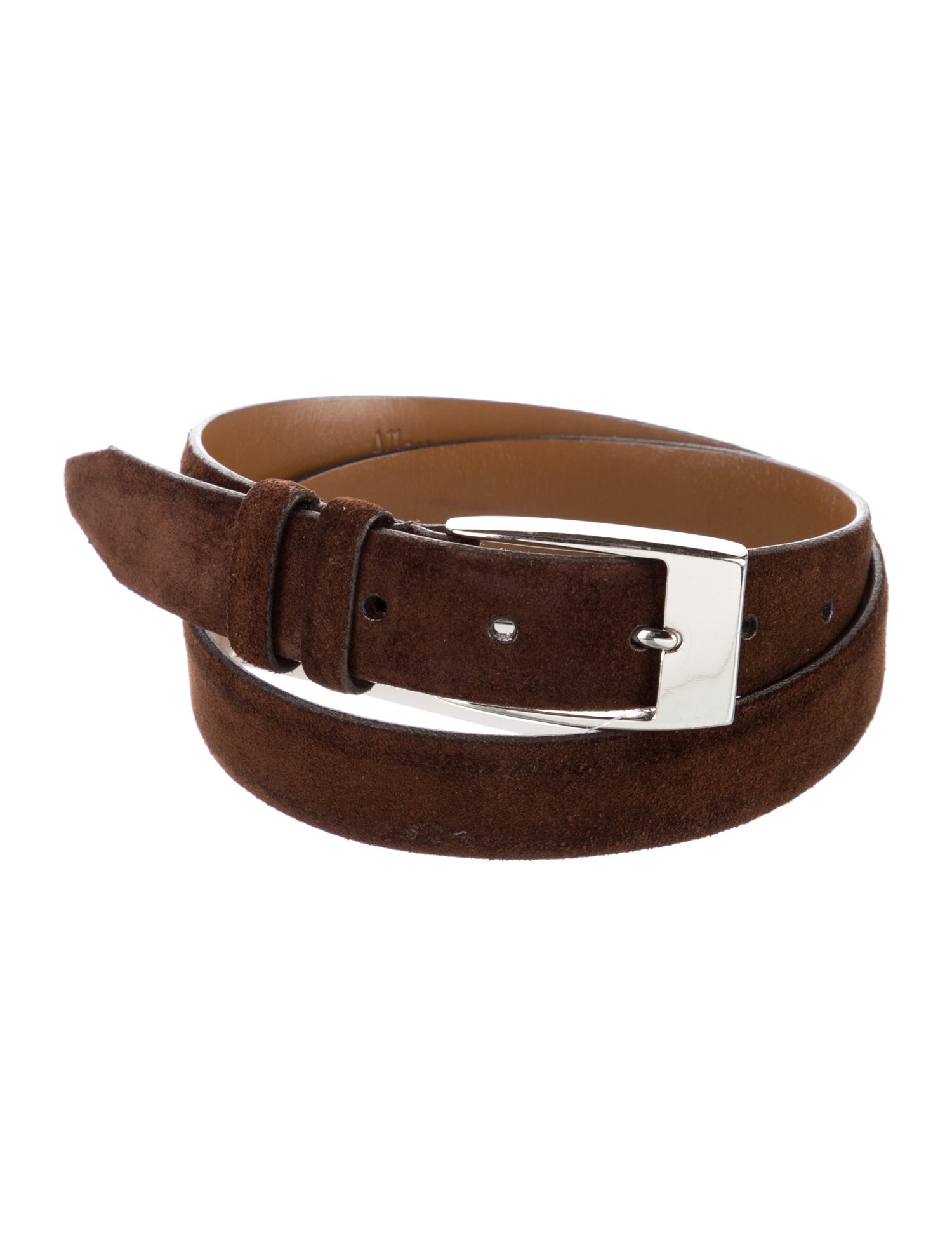 Allen Edmonds Suede Belt