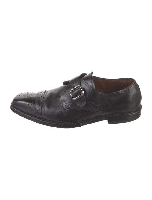 Allen Edmonds Leather Monk Straps