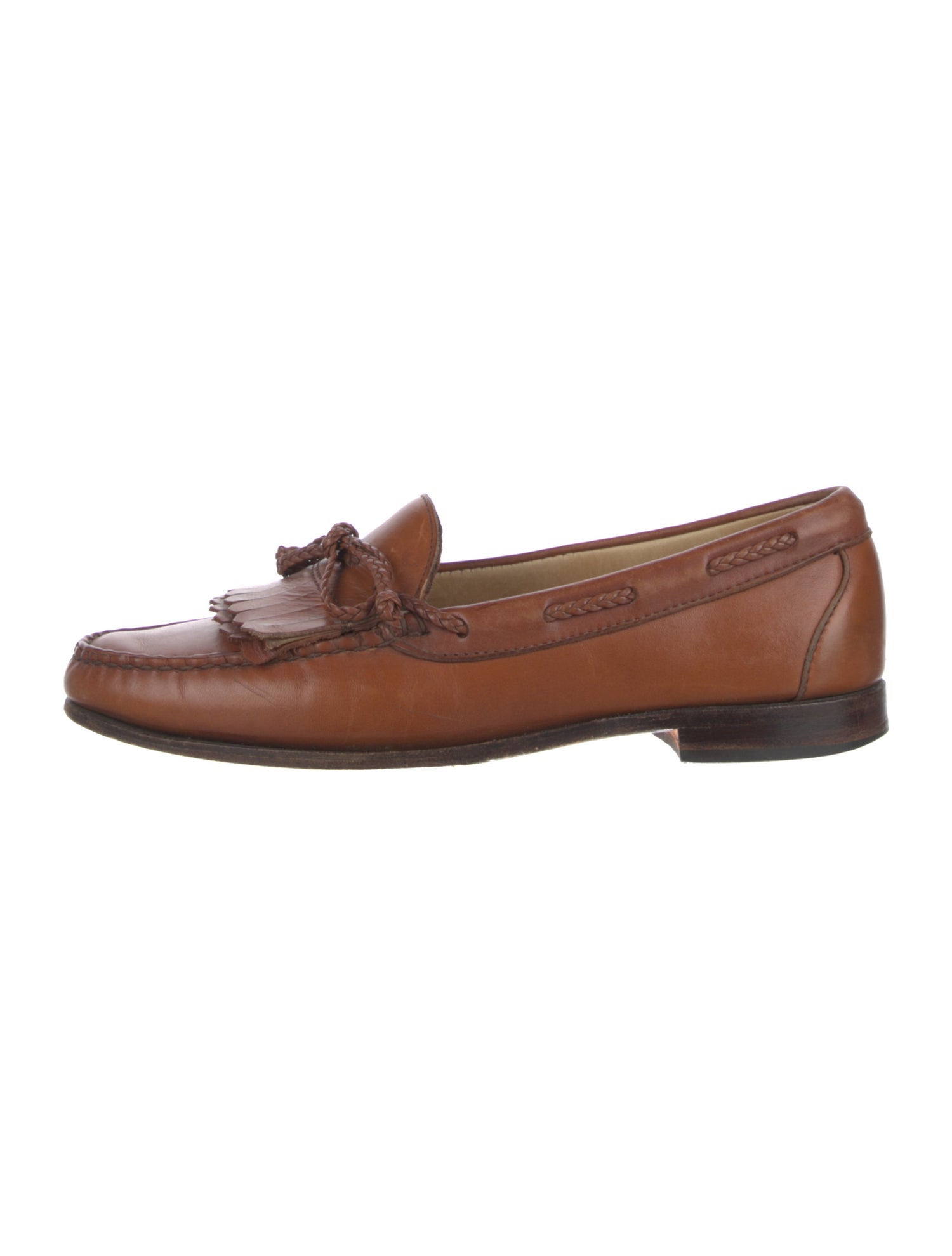 Allen Edmonds Leather Bow Accents Boat Shoes