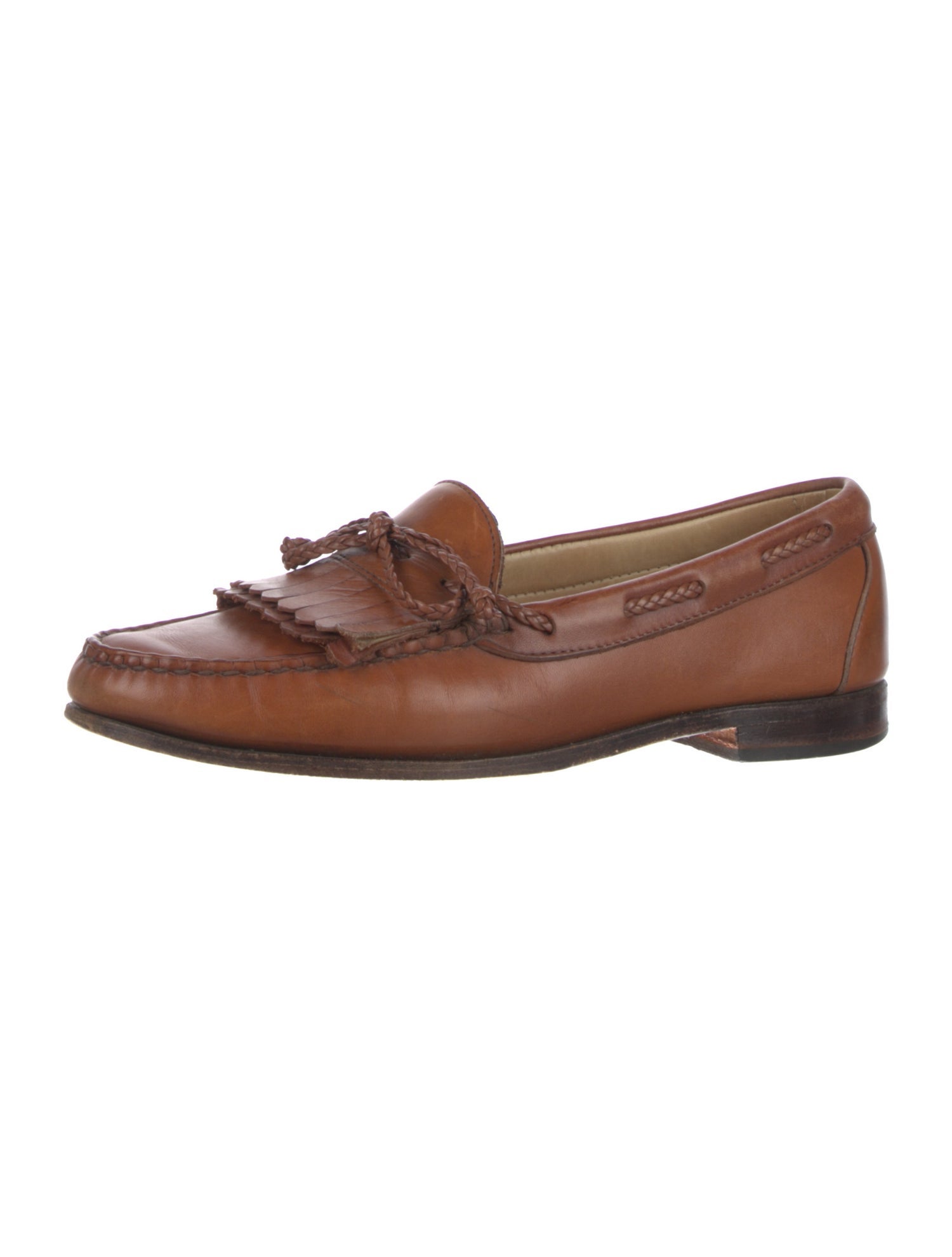 Allen Edmonds Leather Bow Accents Boat Shoes