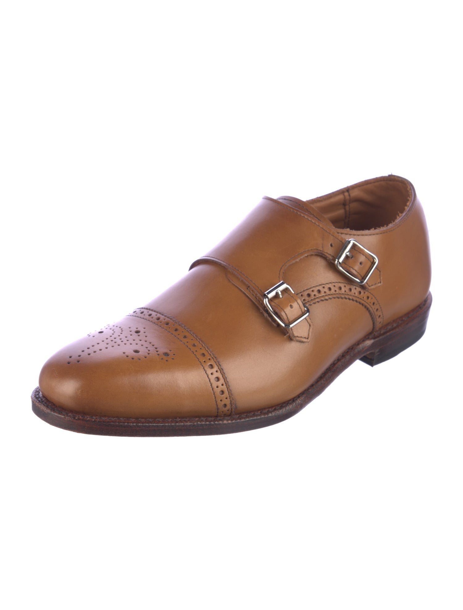 Allen Edmonds Leather Monk Straps