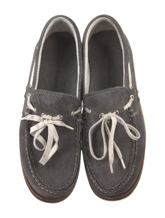 Allen Edmonds Suede Boat Shoes