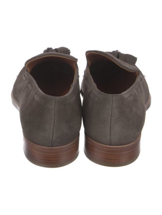 Allen Edmonds Suede Dress Loafers