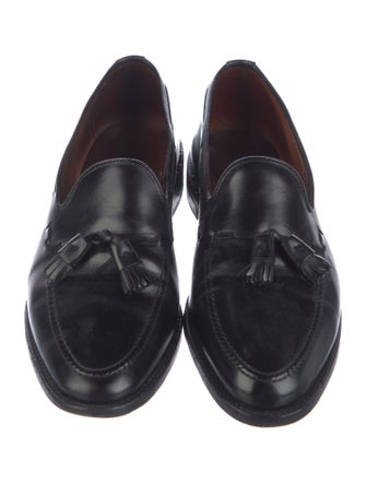 Allen Edmonds Leather Tassel Accents Dress Loafers