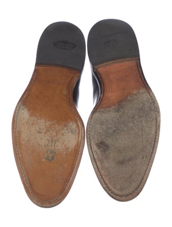 Allen Edmonds Leather Tassel Accents Dress Loafers