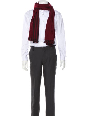 Allen Edmonds 'Pursuit of Happiness' Striped Harness Wool Scarf