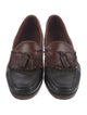 Allen Edmonds Leather Tassel Accents Dress Loafers