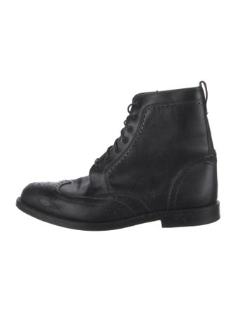 Allen Edmonds Leather Lace-Up Boots