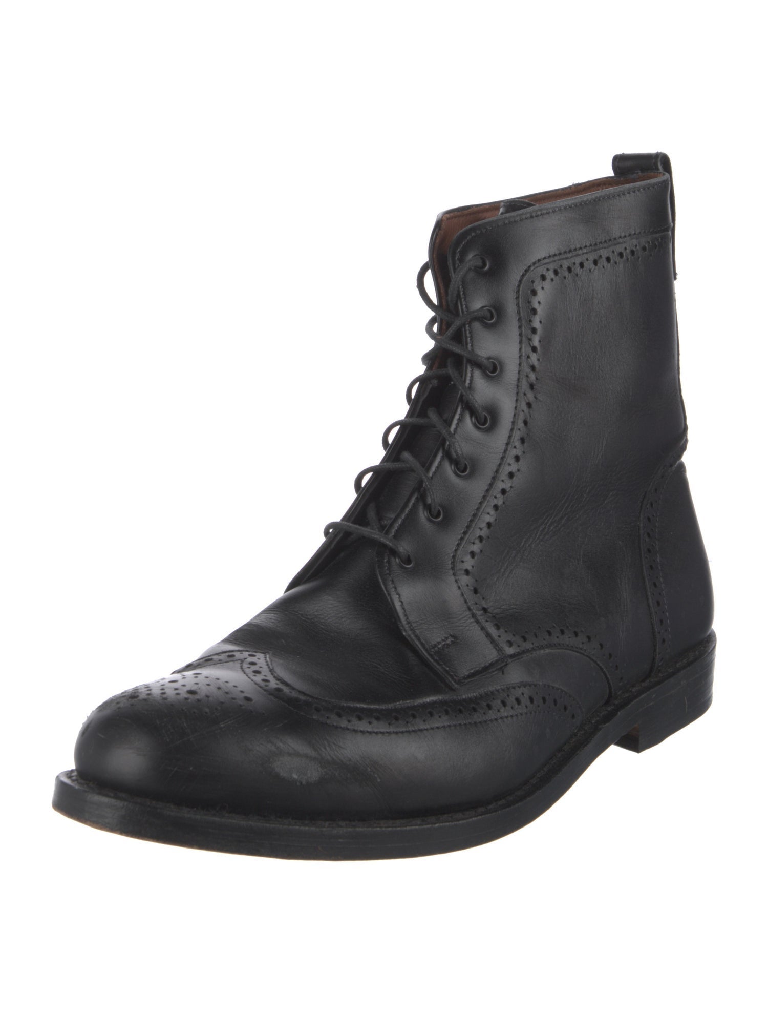 Allen Edmonds Leather Lace-Up Boots