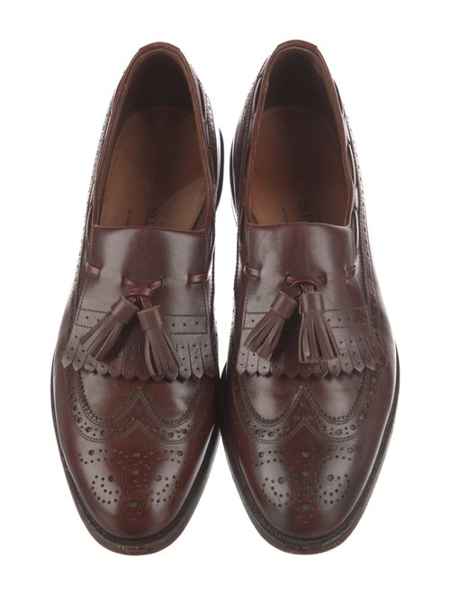 Allen Edmonds Leather Tassel Accents Loafers
