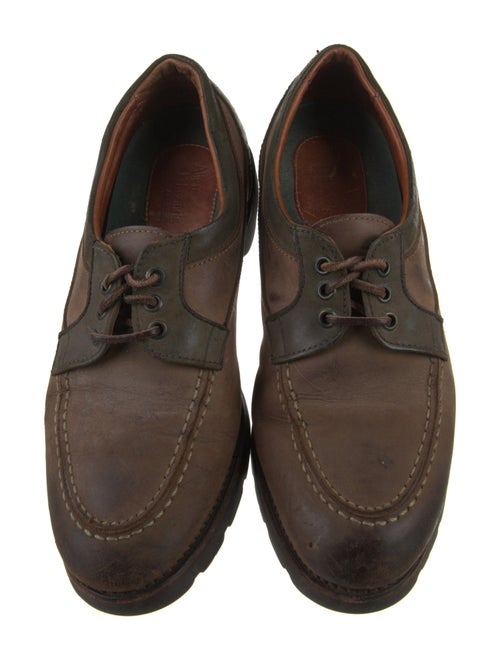 Allen Edmonds Leather Colorblock Pattern Sneakers