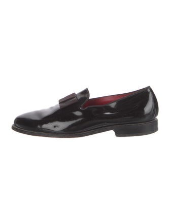Allen Edmonds Patent Leather Bow Accents Loafers