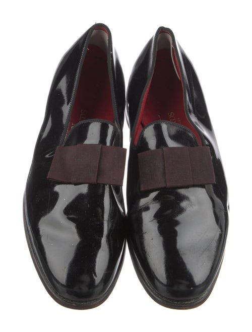Allen Edmonds Patent Leather Bow Accents Loafers