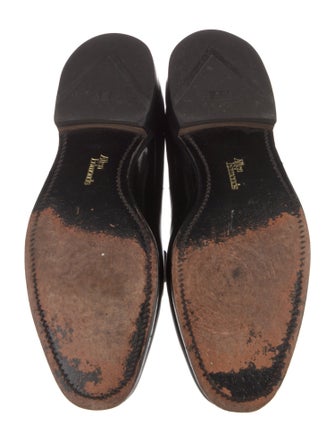 Allen Edmonds Patent Leather Bow Accents Dress Loafers