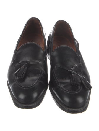 Allen Edmonds Leather Tassel Accents Dress Loafers