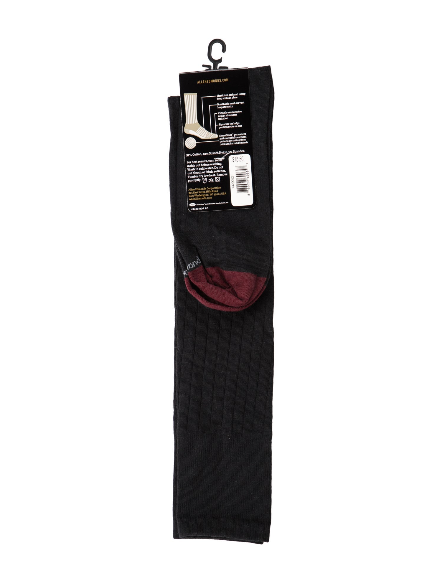 Allen Edmonds dress socks