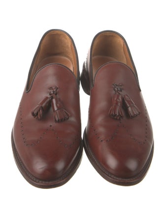 Allen Edmonds Leather Tassel Accents Loafers