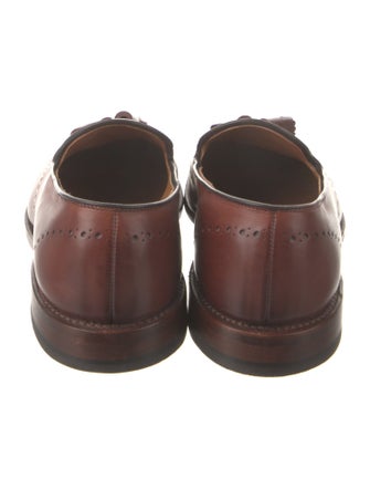 Allen Edmonds Leather Tassel Accents Loafers