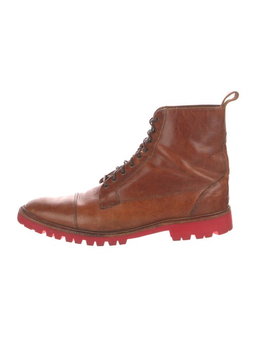 Allen Edmonds Leather Combat Boots