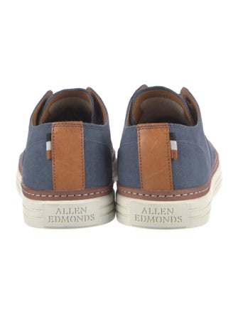 Allen Edmonds Suede Printed Sneakers
