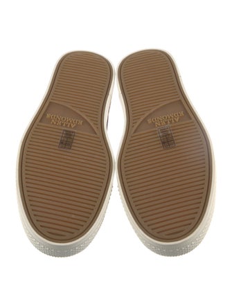 Allen Edmonds Suede Printed Sneakers