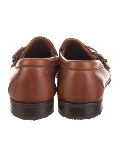Allen Edmonds Leather Tassel Accents Dress Loafers