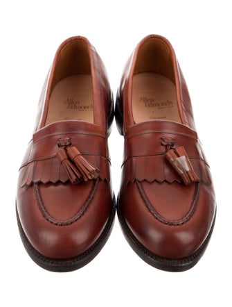 Allen Edmonds Leather Tassel Accents Loafers