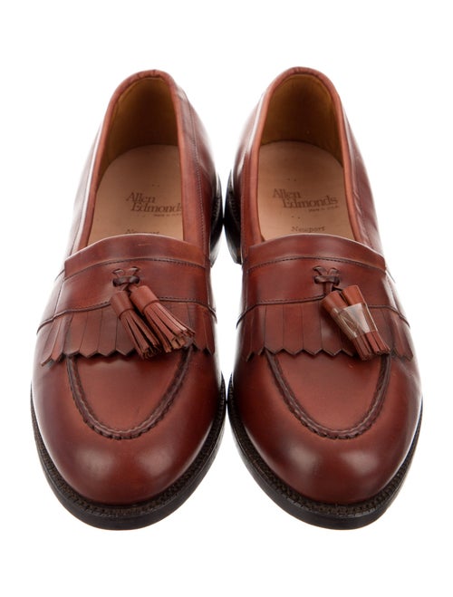 Allen Edmonds Leather Tassel Accents Loafers