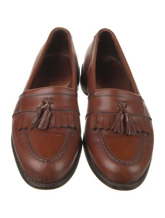 Allen Edmonds Leather Tassel Accents Dress Loafers