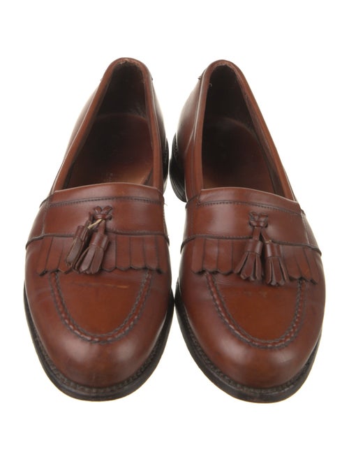 Allen Edmonds Leather Tassel Accents Dress Loafers