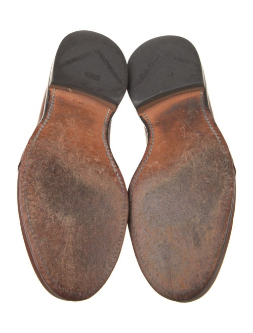 Allen Edmonds Leather Tassel Accents Dress Loafers