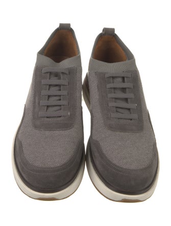 Allen Edmonds Leather Colorblock Pattern Athletic Sneakers
