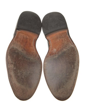 Allen Edmonds Leather Tassel Accents Dress Loafers