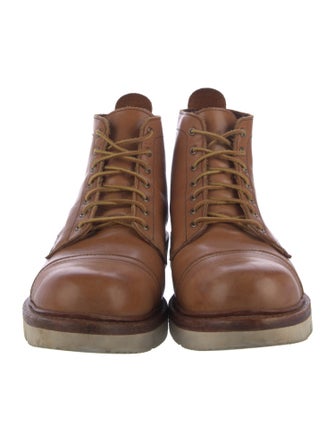 Allen Edmonds Leather Lace-Up Boots