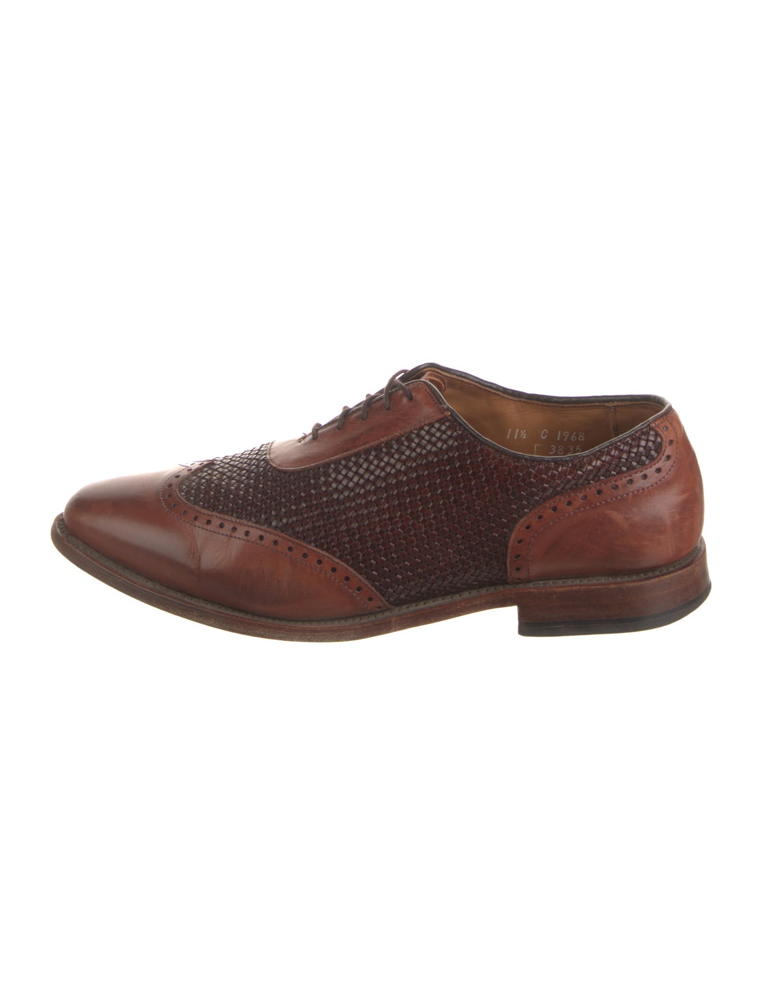 Allen Edmonds Leather Whipstitch Trim Spectators