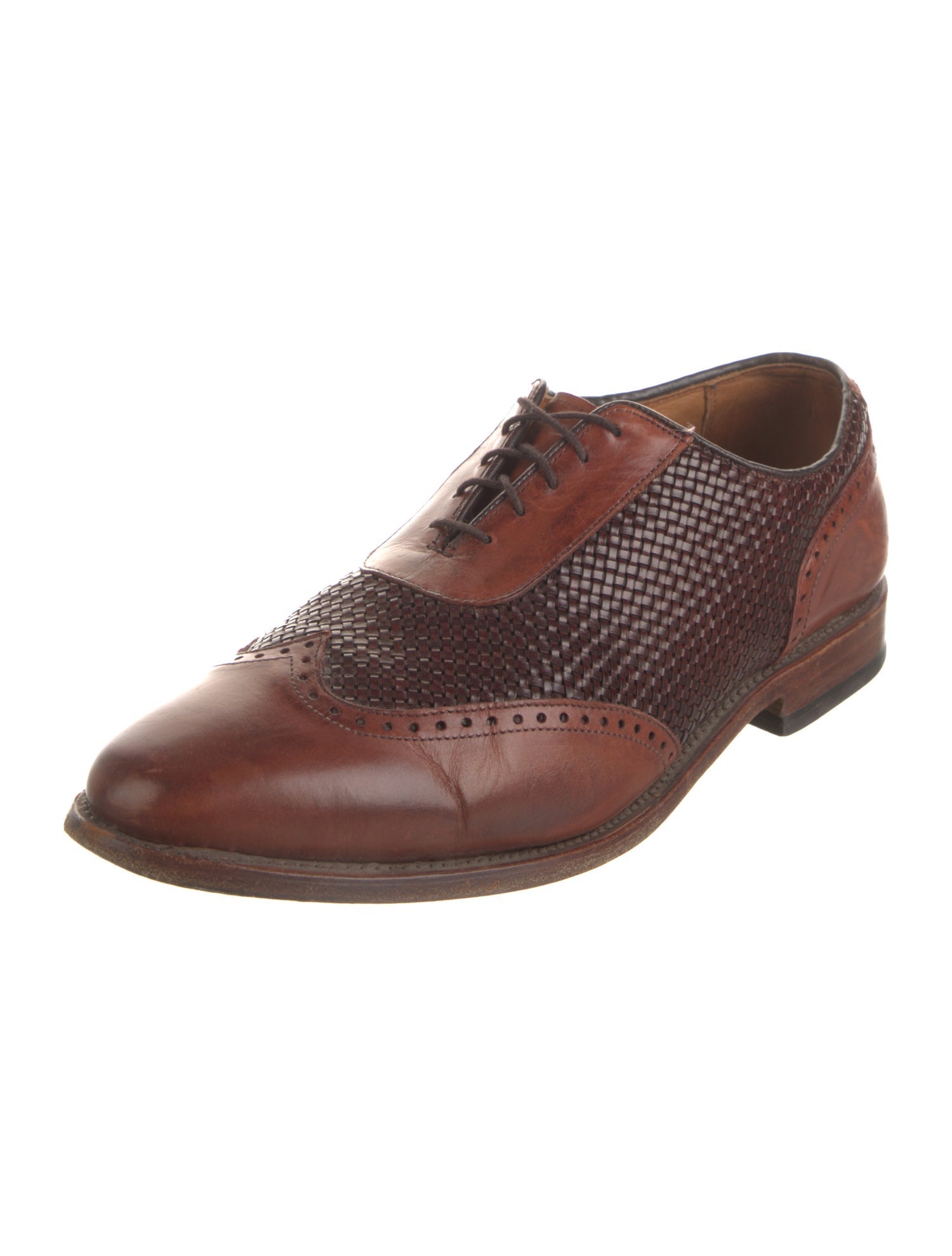 Allen Edmonds Leather Whipstitch Trim Spectators