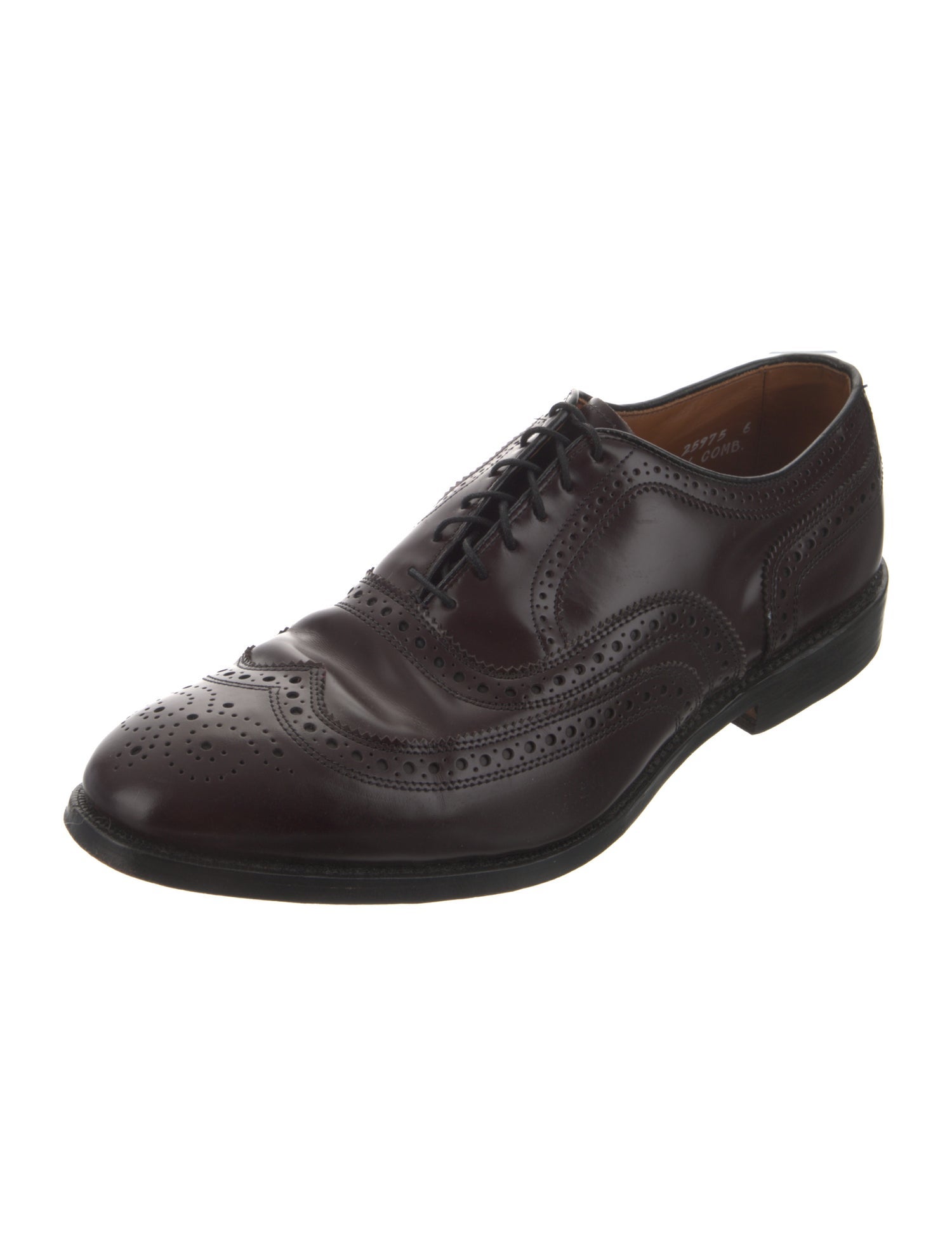 Allen Edmonds Leather Lasercut Accents Brogues