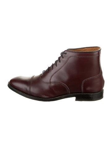 Allen Edmonds Boots Leather Lace-Up 9