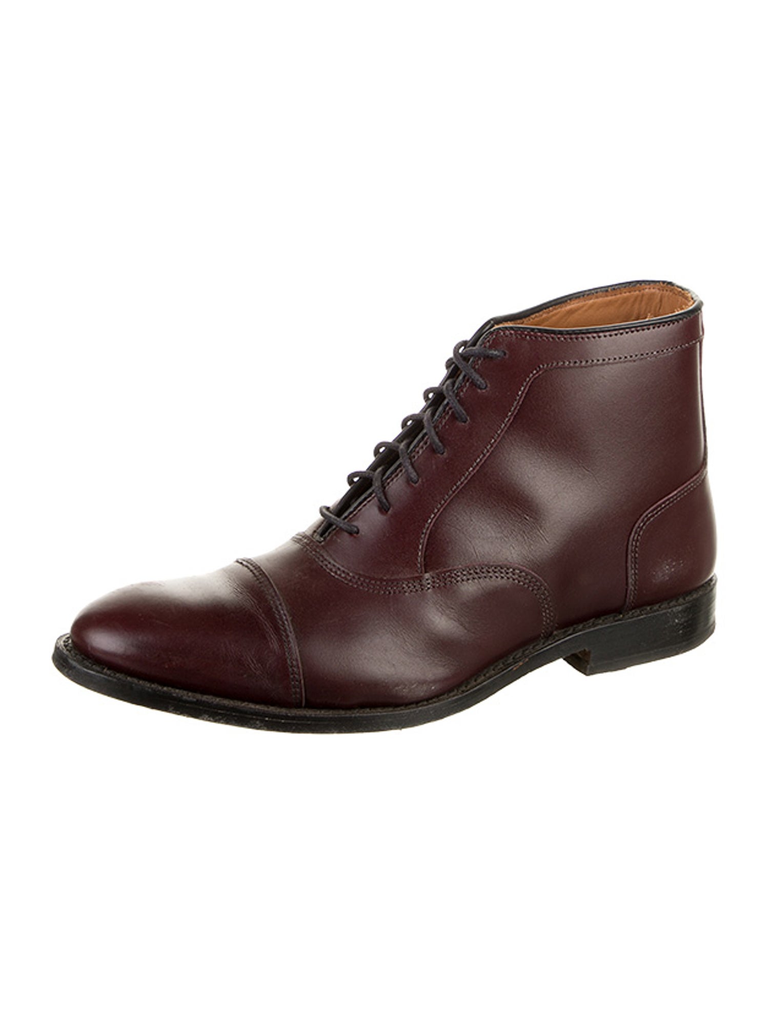 Allen Edmonds Leather Lace-Up Boots
