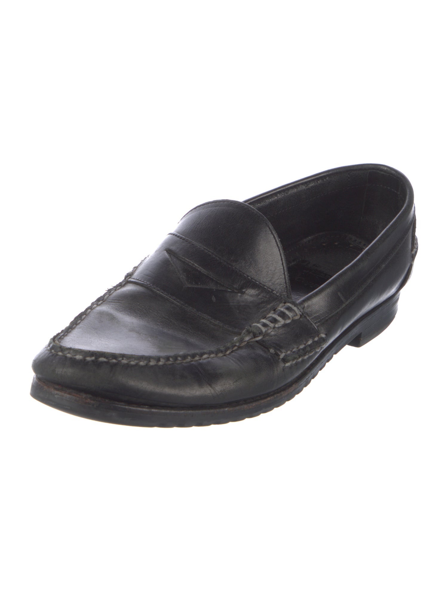 Allen Edmonds Leather Tassel Accents Drivers