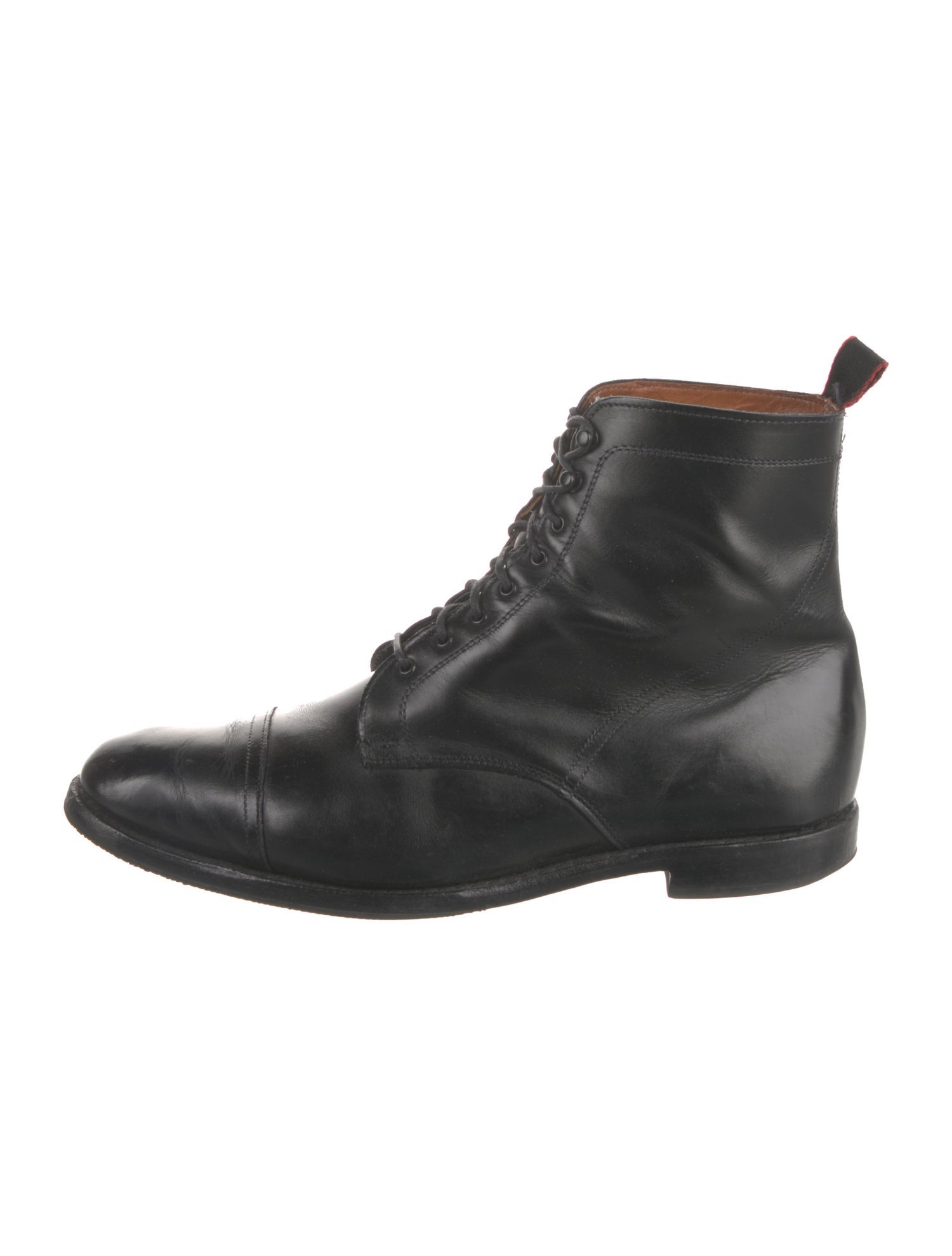Allen Edmonds Leather Lace-Up Boots